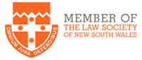 Member of The Law Society of New South Wales